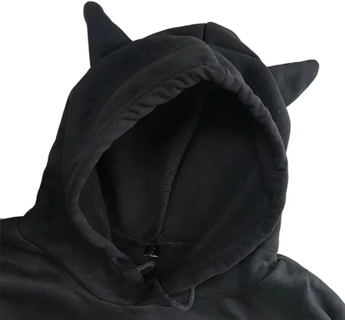 Vista 2 de Kpop Suga V Jungkook Jimin Rap Jhope Jin Sudadera con capucha Love Yourself Bangtan Boys Cat Ear Pullover