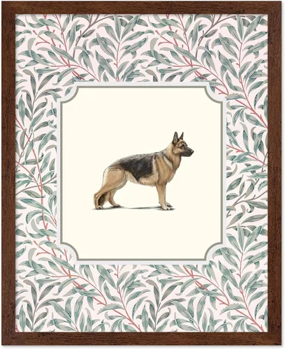 Vista 18 de Poster Master Póster Vintage de Cocker Spaniel Inglés - Impronta Retro de Perro - Arte Floral - Arte de Cachorros - Arte para Amantes de Animales