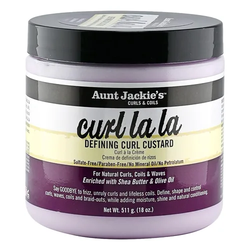 Vista 14 de Crema para definición de rizos Curl La La de Aunt Jackie, 15 oz