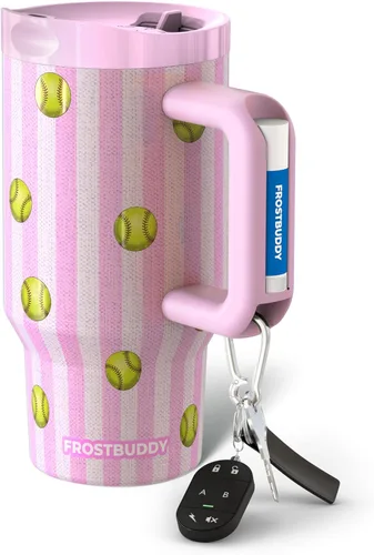 Vista 177 de Frost Buddy Thicc Buddy - Vaso aislado de 16 onzas (amor americano)