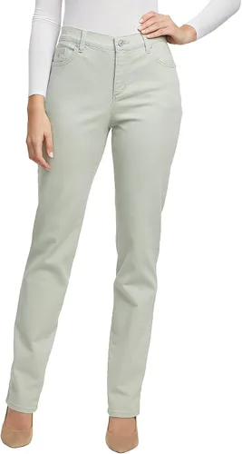 Vista 91 de Gloria Vanderbilt - Pantalones de mezclilla Amanda clásicos de tiro alto y pierna cónica petite para mujer Begonia Bloom