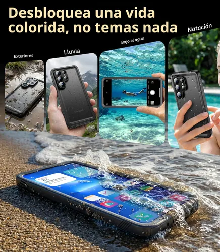 Vista 7 de Cozycase Funda impermeable para iPhone XR (10), a prueba de golpes, a prueba de polvo, con protector de pantalla integrado para Apple iPhone XR