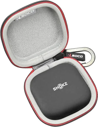 Vista 10 de RLSOCO Estuche Protector para Auriculares de Oído Abierto SHOKZ OpenDots ONE, Auriculares Inalámbricos Bluetooth - Negro (Solo Estuche)