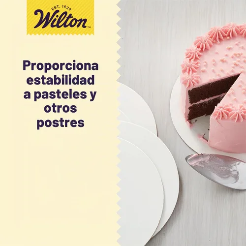 Vista 4 de Bases circulares para tortas de Wilton, Multicolor