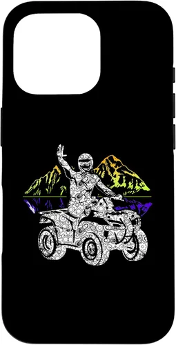 Vista 20 de ATV Rider Mountains Offroad Motocross Quad Racing Case for iPhone 16