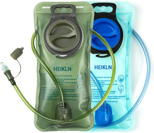 Vista 7 de HEIKLN Hydration Bladder 1.5L-2L-2.5L-3L,Leak Proof Water Reservoir, BPA Free Military Water Storage Bladder Bag Hydration Pack Replacement Easy