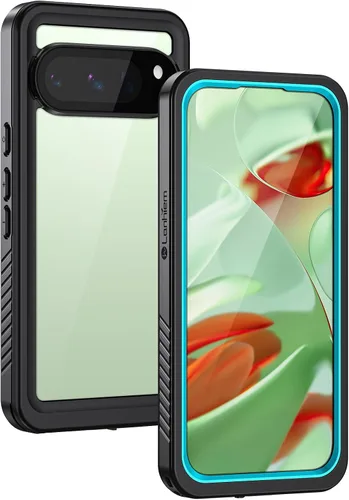 Vista 13 de Lanhiem Funda para Google Pixel 7, IP68 Impermeable a Prueba de Polvo con Protector de Pantalla Integrado, Funda Protectora de Teléfono de Cuerpo