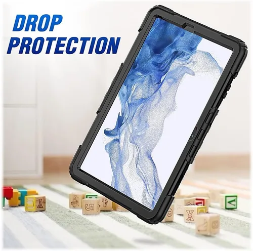 Vista 6 de SaharaCase Defense Series - Funda para Samsung Galaxy Tab S8 (2022) [parachoques a prueba de golpes] Protección de pantalla completa resistente