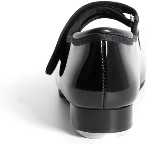 Vista 5 de Zapatos de baile de fácil correa con piel sintética para niños y niñas.