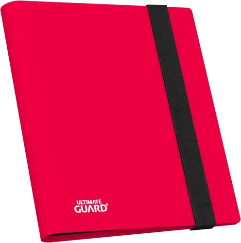 Vista 24 de Ultimate Guard Flexxfolio 12 bolsillos laterales para almacenamiento de tarjetas coleccionables de hasta 480 tarjetas, colección de tarjetas Rojo