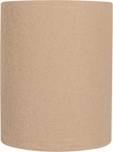 Vista 11 de Restaurantware - Rollo de toalla de papel kraft de 1 capa, 600 pies x 8 pulgadas, 1 unidad