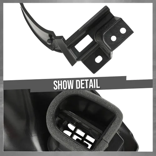 Vista 6 de G-PLUS Panel de Moldura del Bisel del Conjunto de Instrumentos Superior Delantero del Tablero con 1 Interruptor de Ventilación de Aire Compatible