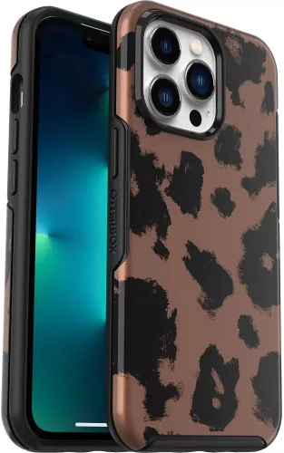 Vista 13 de OtterBox iPhone 13 Pro (Solo) - Funda de la Serie Symmetry - Cama de Rosas - Ultra-Elegante - Compatible con Carga Inalámbrica - Bordes Elevados