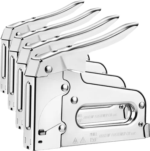 Vista 11 de Arrow T50 - Pistola de grapas resistente, grapadora manual