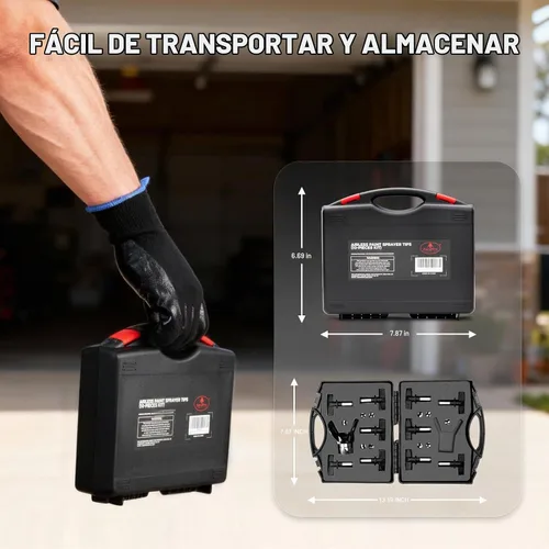Vista 5 de AEROPRO Tools - Juego de 12 puntas de pulverizador de pintura sin aire