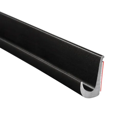 Vista 8 de Trim-Lok Canaleta de goteo, color blanco – 1/2 pulgada de altura, 25 pies de longitud – Canalón de lluvia de PVC para coches, furgonetas y casas