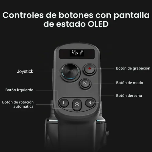 Vista 7 de FeiyuTech Estabilizador de cardán de cámara SCORP-C2 con seguimiento de IA