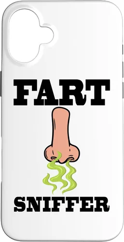 Vista 23 de Fart Sniffer Shirt, Gross Dad Joke Shirt, Weird Funny Fart Case for iPhone 17