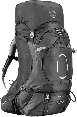 Vista 10 de Osprey Ariel 65L Mochila de senderismo para mujer, Azul Cerámico, WXS/S, Ajuste extendido Cerámica Azul - Ajuste Extendido