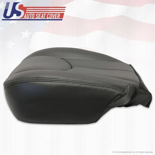 Vista 4 de 2003 2004 2005 2006 para Chevy/GMC Duramax Truck Driver Bottom Seat Cover Gris Oscuro