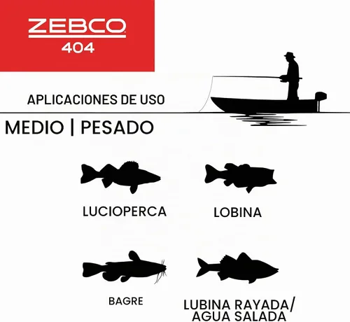Vista 5 de Zebco 404 Spincast Fishing Reel