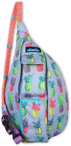 Vista 10 de KAVU - Mini bolsa de cuerda Chispa azul