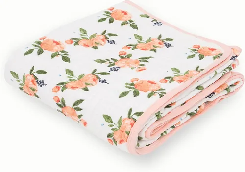 Vista 49 de Little Unicorn Manta de recepción para recién nacidos Ultra suave, tela de muselina multicapa Regalo para recién nacidos y para llevar