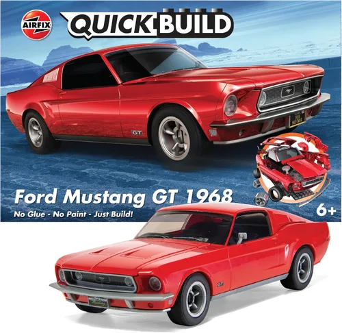 Vista 7 de Airfix J6049 Quickbuild Kits de Modelos de Autos de Plástico - Audi R8 Coupé - Kit de Fácil Montaje que se Ensambla a Presión, Auto Clásico