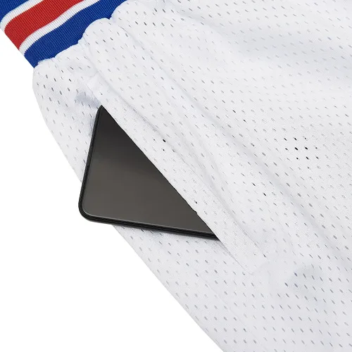 Vista 2 de Pantalones cortos de baloncesto para hombre para adultos, Space Moive de los años 90, pantalones cortos deportivos de Halloween, blanconegro, S-XXL