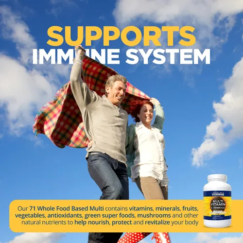 Vista 2 de LifeSourceVitamins LifeSource Vitamins - Multivitamínico y minerales integrales con 71 ingredientes naturales, probióticos, enzimas digestivas