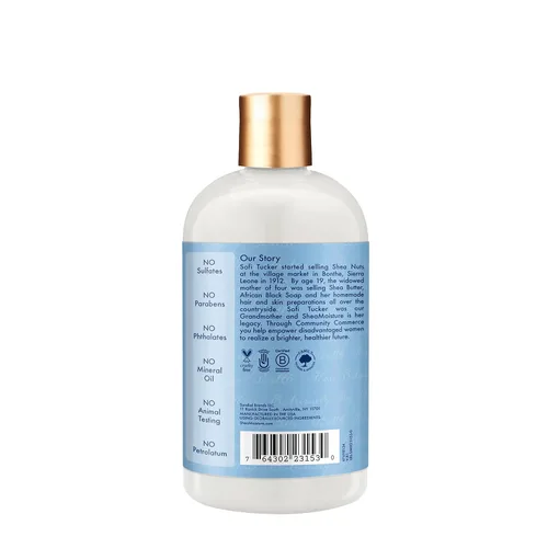 Vista 2 de Shea Moisture Champú Hidratar y Reparar Cabello Dañado con Miel de Manuka y Manteca de Karité 13 oz