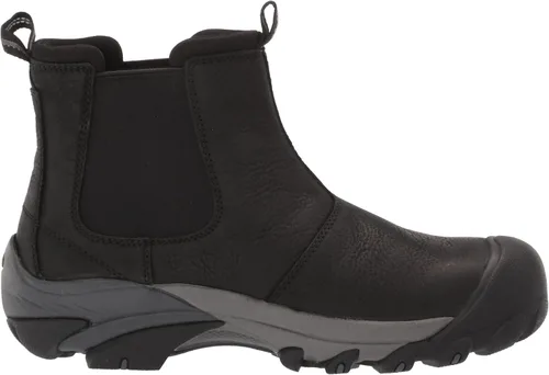 Vista 6 de KEEN Botas Chelsea Targhee 2 de piel de altura media para hombre NegroMagneto