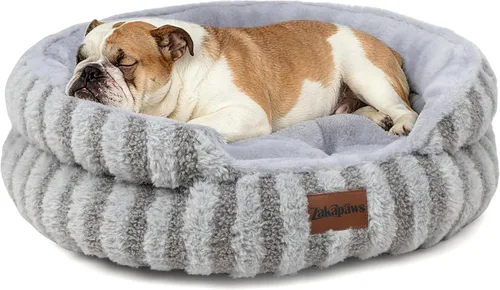 Vista 11 de [Usado] Cama Ortopédica para Perros para Perros Extra Grandes - Cama Sofá para Perros Impermeable de Espuma Viscoelástica con Lados, Camas para Gris