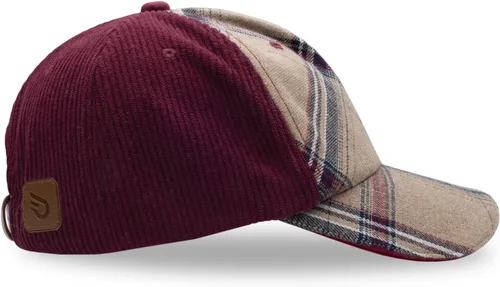 Vista 5 de Headsweats Gorra de béisbol de franela y pana