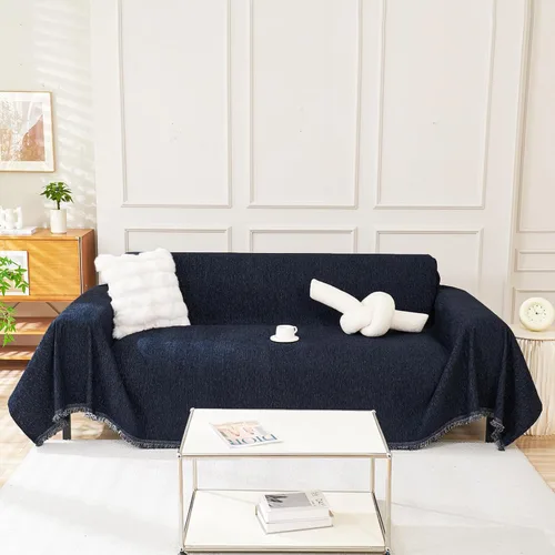 Vista 24 de HANDONTIME Funda de sofá para sofá de corduroy Funda de sofá para niños Funda de sofá jacquard para biplaza Fundas de sofá seccional Funda de sofá