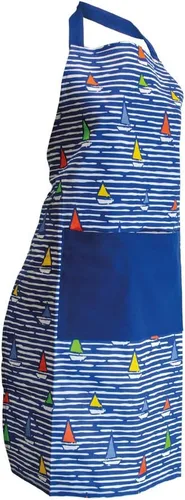 Vista 6 de Boston International Delantales unisex para mujeres y hombres con bolsillos Una bandera una nación