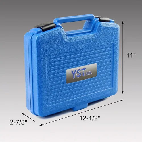Vista 9 de YSTOOL Juego de herramientas de servicio frontal con separador de rótula automotriz, extractor de extremo de barra de acoplamiento, removedor