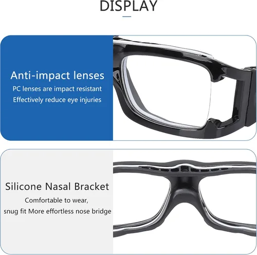 Vista 4 de SooGree - Gafas deportivas para hombres y mujeres, lentes de sol protectoras, lentes de sol polarizados, lentes de ciclismo deportivos, antiniebla