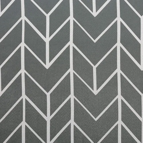 Vista 7 de Sun Zero Kenwood - Cortina con ojales, diseño de chevron