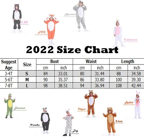 Vista 3 de LMYOVE Kids Animal Costume Onesie for BoysGirls