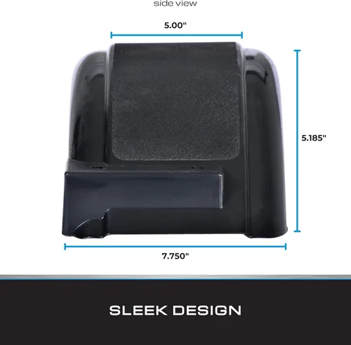 Vista 6 de Tie Down Engineering 86751 guardabarros de plástico negro, compatible con neumáticos de 8"-12