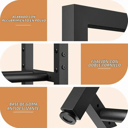 Vista 7 de Eocnrhe Dumbbell Rack Stand Only, Weight Rack for Home Gym, 3-Tier Adjustable Dumbell Rack Heavy-Duty Weight Stand for Dumbbells Kettlebells