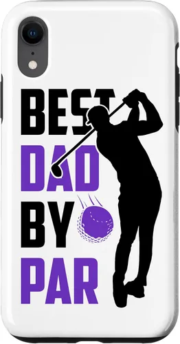 Vista 8 de iPhone 14 Best Dad By Par Golfing Father's Day Father Daddy Case