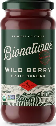 Vista 13 de Bionaturae Melocotón orgánico para untar frutas, gelatina orgánica, 9 onzas
