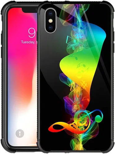 Vista 30 de CARLOCA Funda compatible con iPhone XR, iPhone XR para niños, hombres y jóvenes, diseño de nebulosa espacial, a prueba de golpes, antiarañazos