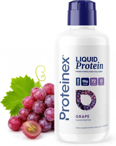 Vista 9 de Proteinex Core Liquid Collagen Peptidos, 0.71 oz de proteína por porción, recomendado por médicos, apoya la recuperación y la curación de heridas