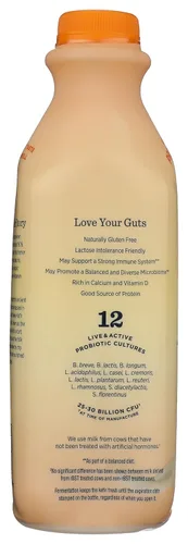 Vista 6 de Lifeway Kéfir bajo en grasa, mango, 32 onzas, 0.39 oz de proteína, 12 cultivos activos vivos