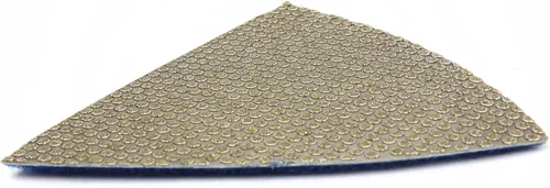 Vista 4 de Z-Lion Grano de lijado triangular galvanizado diamante 60 para herramientas oscilantes