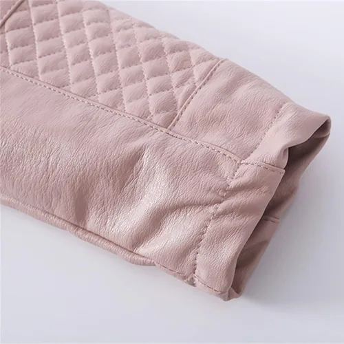 Vista 3 de Chaquetas de piel sintética para niños y niñas pequeños, abrigo de otoño e invierno para niñas