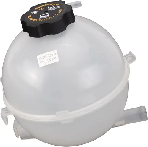 Vista 356 de TRQ Botella de desbordamiento del tanque de expansión del depósito de refrigerante del radiador compatible con Ram ProMaster City CH3014192 2015-2022